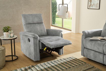 Amrum von Pro.Com - TV-Sessel hellgrau