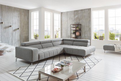 MP-IN18022 von Megapol - Polstergarnitur Variante rechts grau