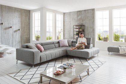 MP-IN18022 von Megapol - Polstergarnitur Variante rechts grau