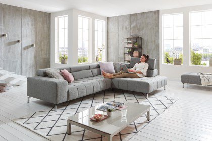 MP-IN18022 von Megapol - Polstergarnitur Variante rechts grau