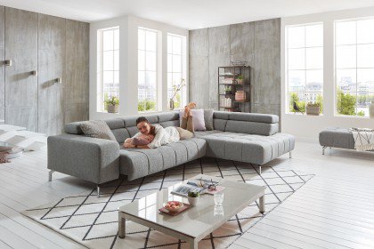 MP-IN18022 von Megapol - Polstergarnitur Variante rechts grau