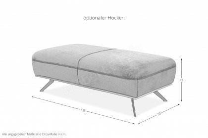 ZE-EM18063 von Zehdenick - Polstergarnitur rechts moos