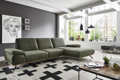 ZE-EM18063 von Zehdenick - Polstergarnitur rechts moos