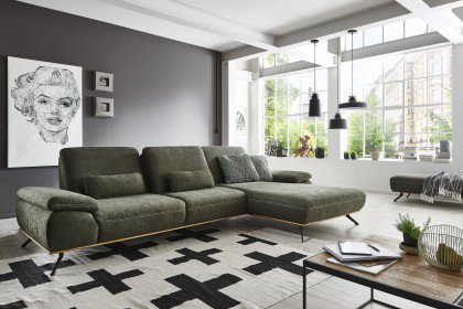 ZE-EM18063 von Zehdenick - Polstergarnitur rechts moos