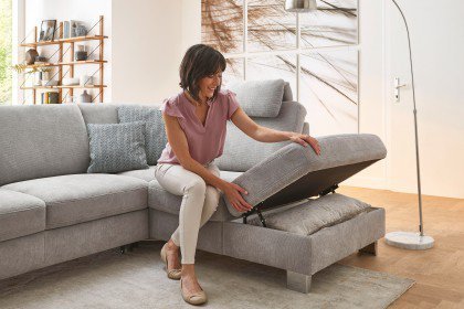 ZE-EM18058 von Zehdenick - Polsterecke Ausführung rechts silver