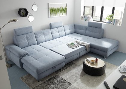 Alba von ED-Lifestyle - Wohnlandschaft rechts aqua