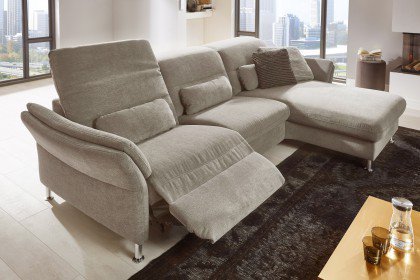 ZE-EM19020 von Zehdenick - Ecksofa Ausführung rechts stone