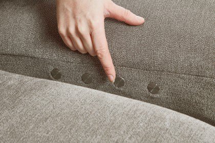 ZE-EM19020 von Zehdenick - Ecksofa Ausführung rechts stone