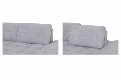 6296 von ALINA - Ecksofa agate-grey rechts