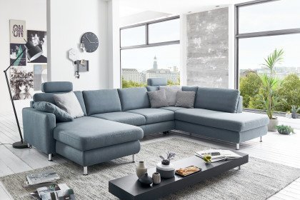 MP-IN19027 von Megapol - Wohnlandschaft Ausführung rechts blue