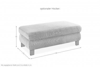 MP-IN19027 von Megapol - Wohnlandschaft Ausführung rechts blue