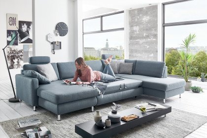 MP-IN19027 von Megapol - Wohnlandschaft Ausführung rechts blue