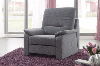 Monroe von Planpolster - Sofagarnitur Variante rechts alu