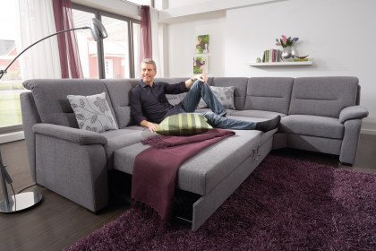 Monroe von Planpolster - Sofagarnitur Variante rechts alu