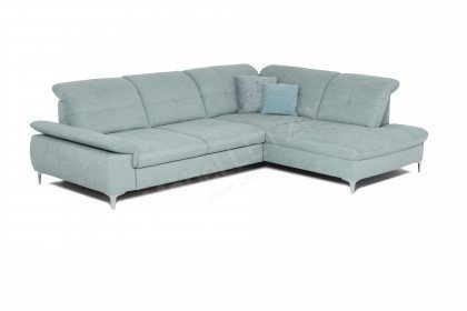 7178 von ALINA - Ecksofa rechts pastel-turquoise