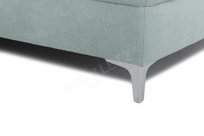 7178 von ALINA - Ecksofa rechts pastel-turquoise