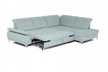 7178 von ALINA - Ecksofa rechts pastel-turquoise