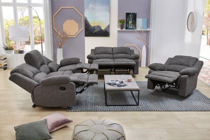 Dayton aus der Kollektion Letz - 3-Sitzer anthrazit