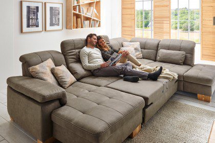 Sucki I von Lebenswert - Polstergarnitur Ausführung rechts smoke