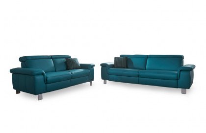 Nanuk II von Lebenswert - Ledergarnitur petrol