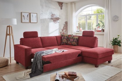County XC von Sit & More - Eckcouch Variante rechts cherry