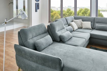 MP-IN19081 von Megapol - Wohnlandschaft Variante rechts steel