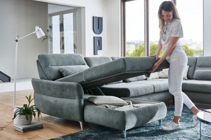 MP-IN19081 von Megapol - Wohnlandschaft Variante rechts steel