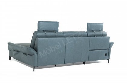 1920 von Himolla - Ledergarnitur rechts aqua