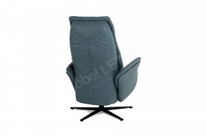 1920 von Himolla - Ledergarnitur rechts aqua