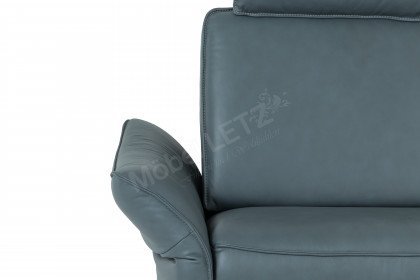 1920 von Himolla - Ledergarnitur rechts aqua