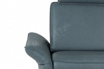 1920 von Himolla - Ledergarnitur rechts aqua