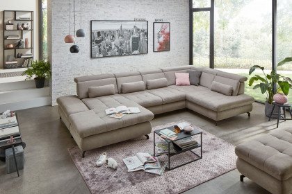 MP-IN19096 von Megapol - Wohnlandschaft Variante rechts granit