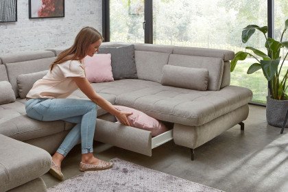 MP-IN19096 von Megapol - Wohnlandschaft Variante rechts granit