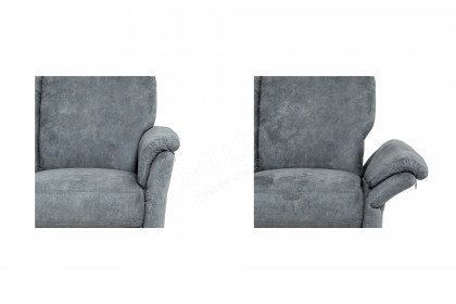 Andorra-LE20 von Gruber - Polstergarnitur anthrazit