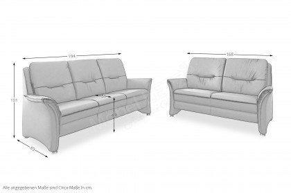 PN-PF19167 von Polinova - Ledergarnitur brombeer