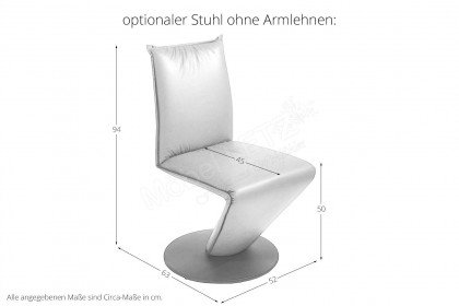 4602 Drive K+W Polstermöbel - Bank in Gelb