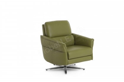 1203 von Himolla - Ecksofa Ausführung links olive