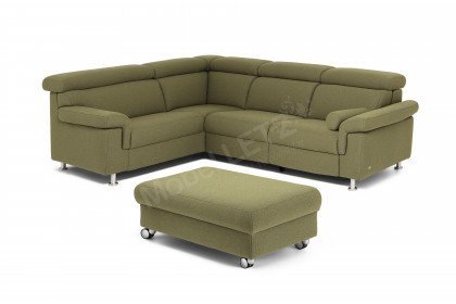 1203 von Himolla - Ecksofa Ausführung links olive