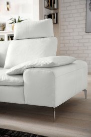 16540 Valentinoo von Willi Schillig - Ledergarnitur rechts cream white