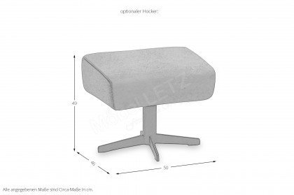 Lorien von Exxpo - Ohrensessel olive