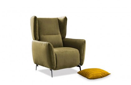 Lorien von Exxpo - Ohrensessel olive