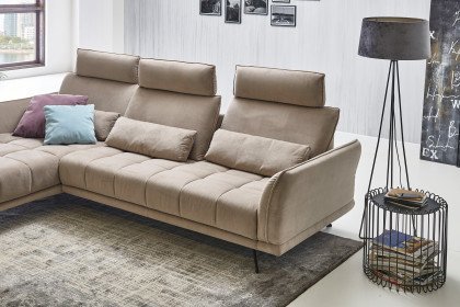 MP-IN20041 von Megapol - Ecksofa Variante links smoke