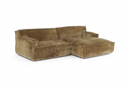 Platani von Easy Sofa - Eckcouch Ausführung rechts army