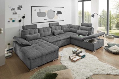 Bries aus der Kollektion Letz - Polstergarnitur dark grey