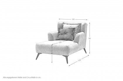 Baggio von Benformato - Loveseat rot