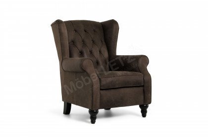 Amazonas-LE21 von GUTMANN - Ohrensessel dunkelbraun