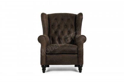 Amazonas-LE21 von GUTMANN - Ohrensessel dunkelbraun