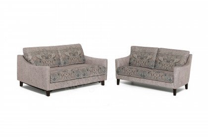 Ancona von Schröno - Polstergarnitur grau-braun