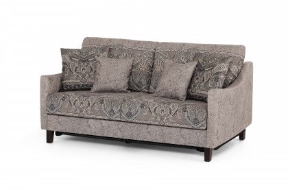 Ancona von Schröno - Polstergarnitur grau-braun