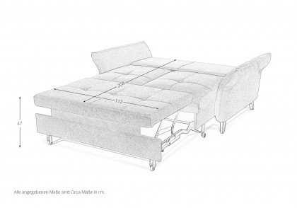 Night & Day von Poco - Schlafsofa chianti